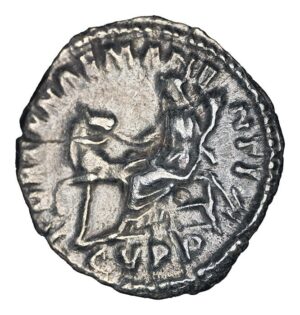 Alternative view of Commodus AR Denarius - FORTVNAE MANENTI